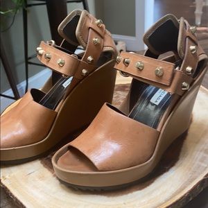 Balenciaga Paris tan sandals